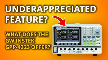 What underappreciated feature does the GW Instek GPP-4323 offer?