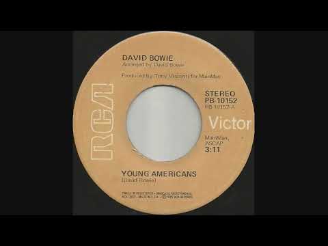 1975 Young Americans - David Bowie (stereo 45 rpm)