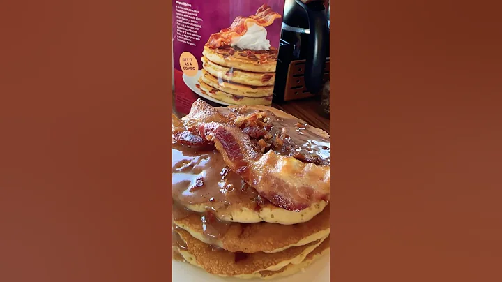 Maple Bacon Pancakes That Will Blow Your Mind! #ihop #pancakes #maple