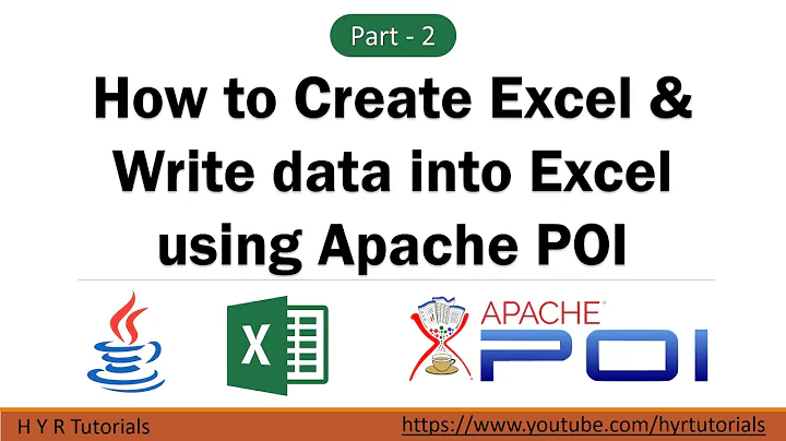 How to Create Excel File using Apache POI | Selenium WebDriver |