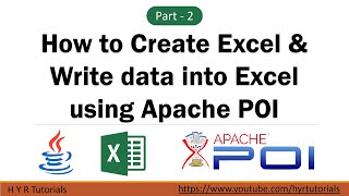 How to Create Excel File using Apache POI | Selenium WebDriver |