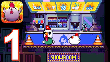 Bomb Chicken Mobile - Gameplay Walkthrough Part 1 - Tutorial (iOS, Android)