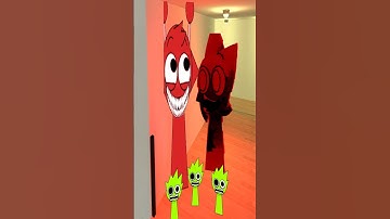 Nightmare Sprunki Wenda, Simon and OWAKCX appear at the Hotel