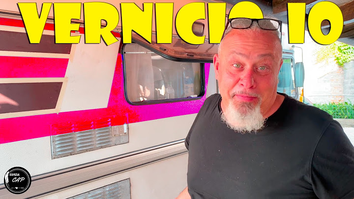 Verniciare un CAMPER e altri lavori FAI DA TE