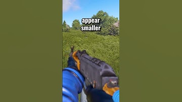 Make Your Gun Smaller With This Command! #rust #shorts