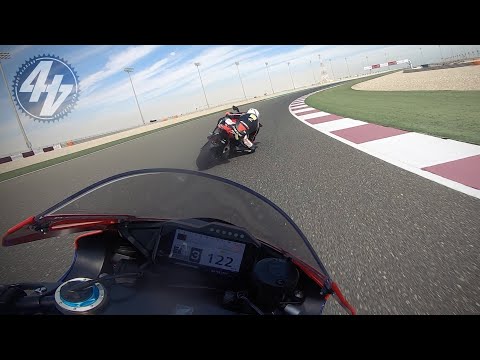 ◆HONDA MOTORCYCLE◆ Honda Racing Fire Blade TshirtLemon Yel 2020 Honda Fireblade SP | Onboard at Losail International