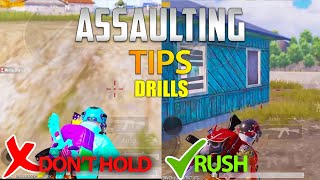 Assaulting Drills | Close range combat tips and tricks | Pubg mobile tamil tips | Pubg unban tamil