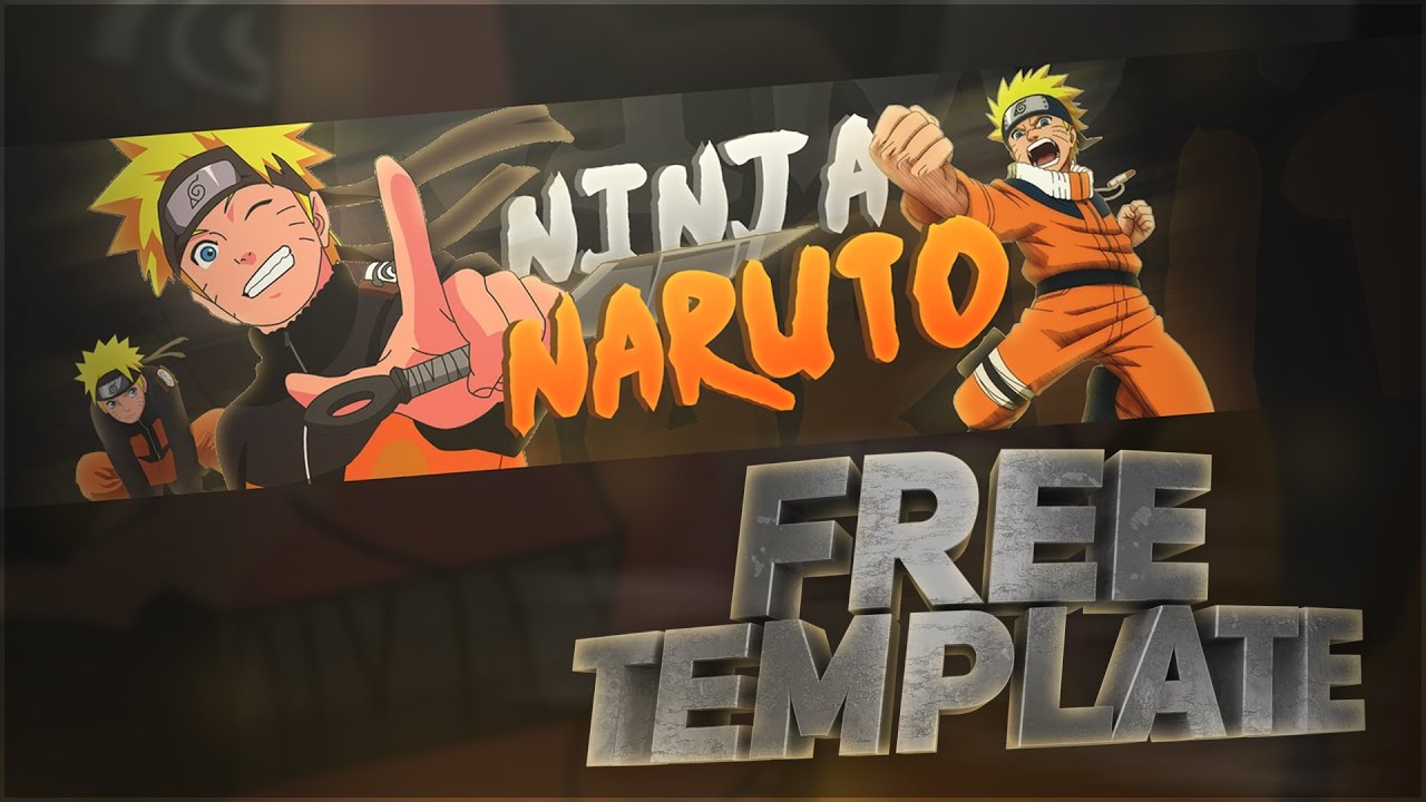 Free Naruto And Sasuke Revamp Youtube Banner 3d Logo Twitter Header By Conflictgaminghd