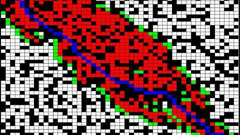 A star path finding with diagonals (more obsticales)