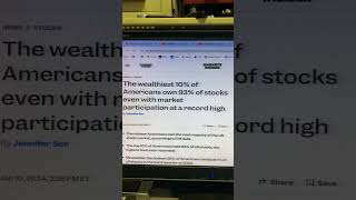 Wealthiest 10% OWN 93% of stocks? RICH are panicking Profile