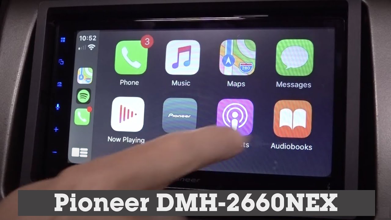 Pioneer Dmh 2660nex Display And Controls Demo Crutchfield Video