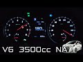 TOYOTA  ALPHARD(3500cc V6) , acceleration test,cruise engine RPM,up to max speed.