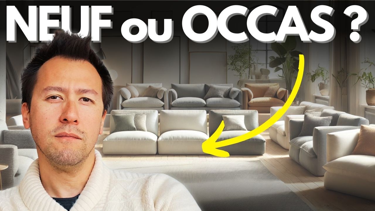 Canapé neuf ou d’occasion : où payer moins cher ?