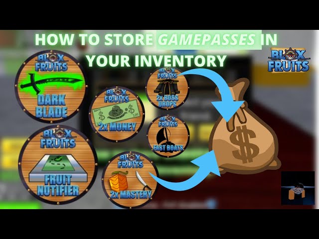 How to store GAMEPASSES in your Inventory!