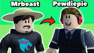 I made FAMOUS YOUTUBERS In ROBLOX…