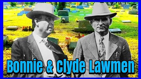 Frank Hamer & Maney Gault Graves! - Bonnie & Clyde...