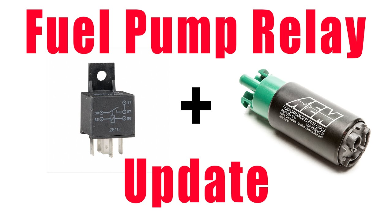 Independent Fuel Pump Relay Update (300zx Z31) - YouTube