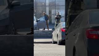 Ukrainian Soldiers With Tiktok Dance In Kyiv Ukraine