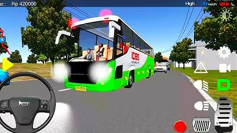 IDBS Bus Simulator Bus  Lintas Sumatera -  Best Android Gameplay HD