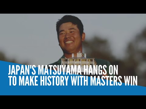 Japan's Matsuyama hangs on to make history with Masters win