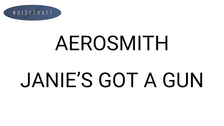 Janie's Got a Gun Drums version - Drums performance video thumbnail