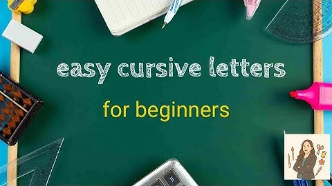 Easy cursive capital letters for beginners || start your practice || easy cursive letters || easy