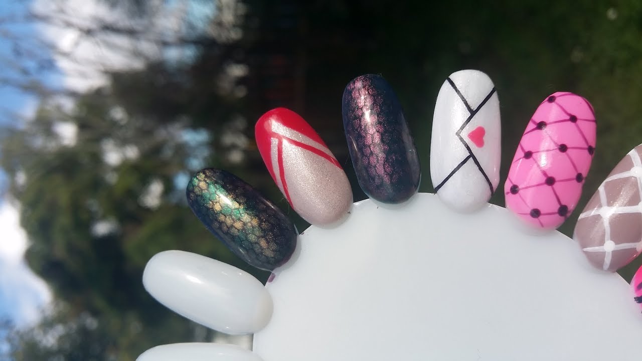 Snake Skin Nail Art inspired by Taylor Swift's Look What You Made Me Do video - YouTube