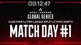 ALGS PRO LEAGUE APAC NORTH ENGLISH BROADCAST // Match Day #1 // Group AvB // @PlayApex @ApacSouthHub