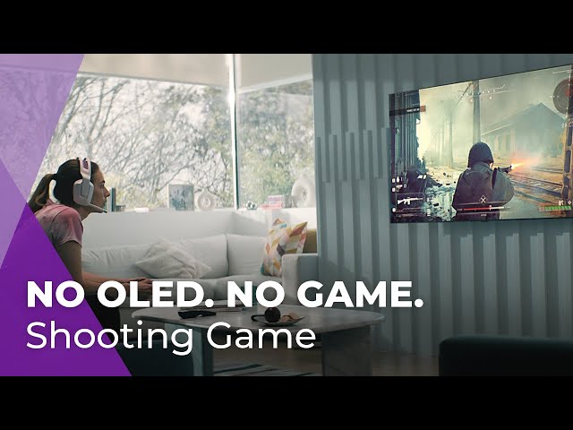 NO OLED. NO GAME. (Shooting Game) | OLED.Gaming
