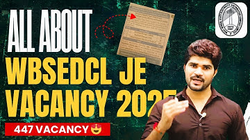 WBSEDCL RECRUITMENT 2025 | WEST BENGAL JUNIOR ENGINEER #wbsedcl #lokeshsir #masterplus_education