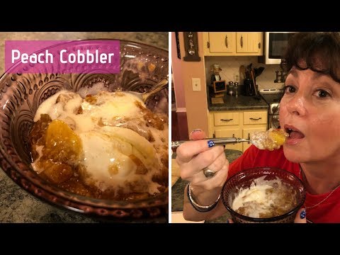 Best Peach Cobbler Ever Super Easy And Delicious | Fourth Of July Dessert