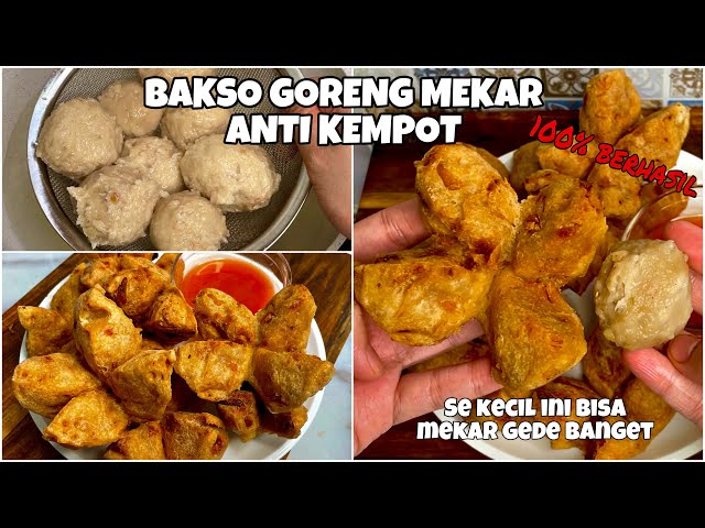 BAKSO GORENG MEKAR ANTI GAGAL TAKARAN SENDOK COCOK BANGET JADI IDE JUALAN MODAL KECIL UNTUNG BANYAK class=