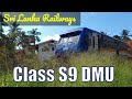SLR Class S9 DMU approaching Kandana Railway Station in Sri Lanka Railways