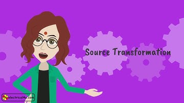 Source Transformation: Current to Voltage (Circuit Analysis)