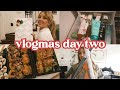 VLOGMAS DAY 2: beauty organization, vegan sushi &amp; wrapping presents