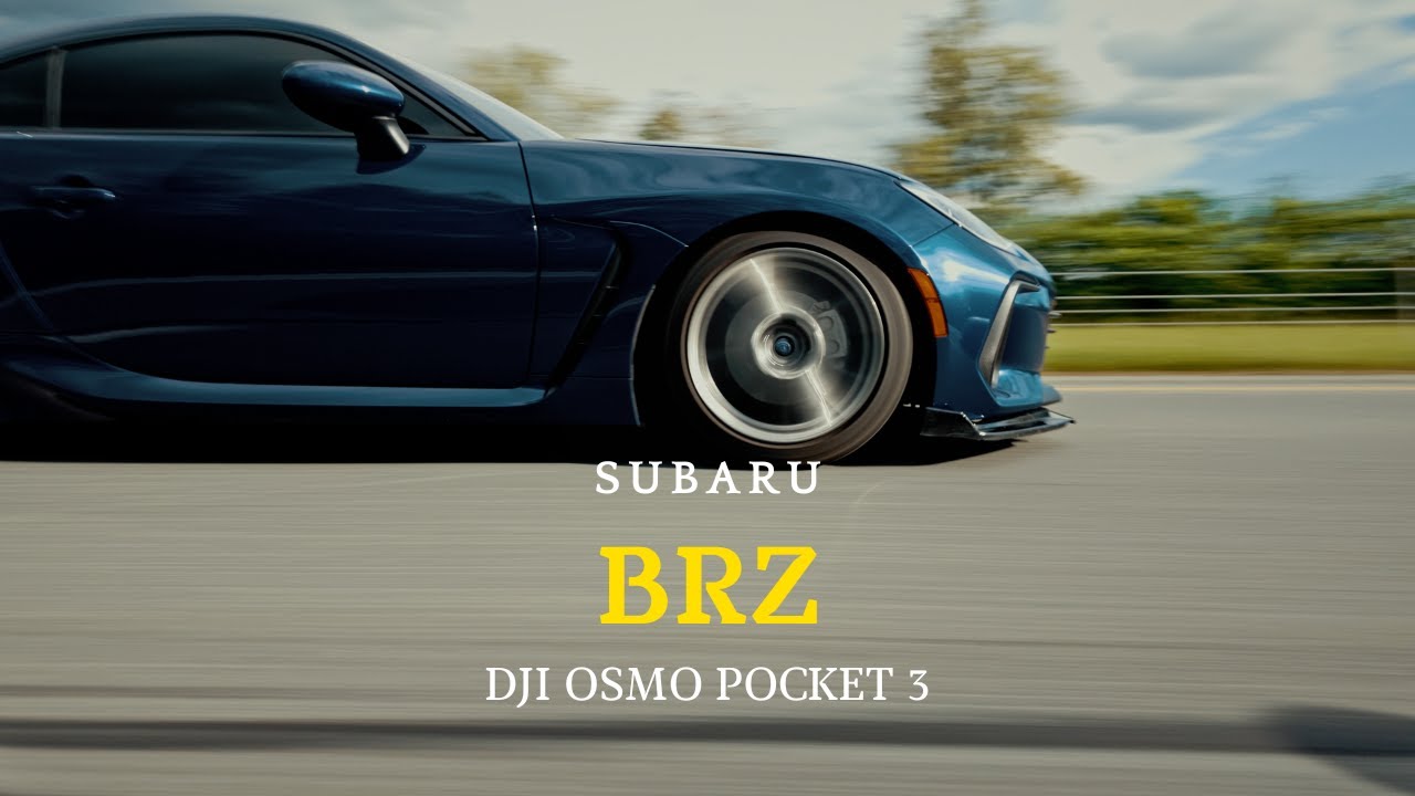 Subaru BRZ Cinematic Video - DJI Osmo Pocket 3
