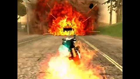 ghost rider mod Gta San Andreas mod || gta sa mod & cheats || gta  sa wins and fails || #gta #shorts