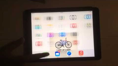 iOS 7 glitch - Hide your Apps