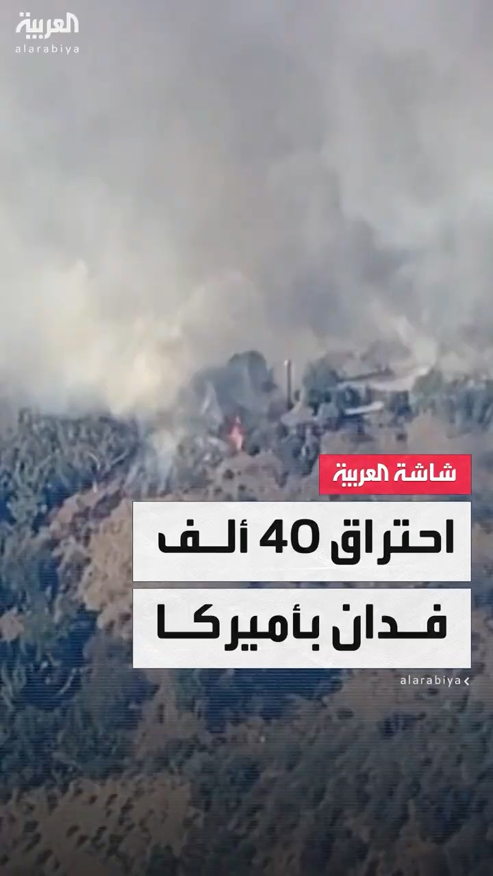سلطات لوس أنجلوس: اتساع رقعة الحرائق لنحو 40 ألف فدان