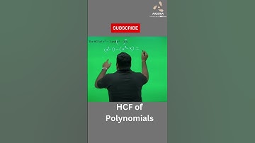 HCF of Polynomials in 30 sec #maths #tricks #hcf #polynomials #shots #easyway #aasoka