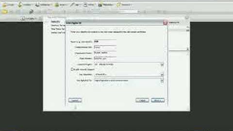 Adobe Acrobat - How to create a Digital Signature in 9.0 Pro