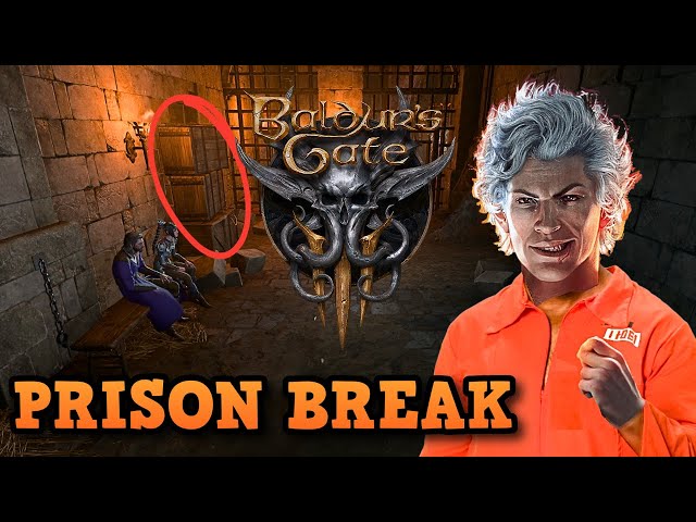 Prison Break Aftermath : r/BaldursGate3