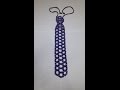 Галстук из бусин. ПОДРОБНОЕ ОПИСАНИЕ!!!/Tie from beads. DETAILED DESCRIPTION!!!