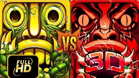 Temple Run 2 Lost Jungle Vs Temple Endless Magical Run 3D Endless Run Gameplay Video For Kids![Temp
