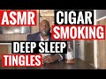 ASMR - CIGAR SMOKING - CALMING - SOOTHING & DEEP RELAXATION.