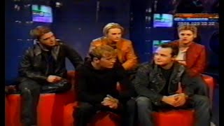 Westlife - TOTP Plus Interview Part 2 - 17th December 2000