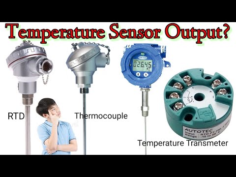 What is Temperature Sensor Output? | RTD | Thermocouple | Temperature