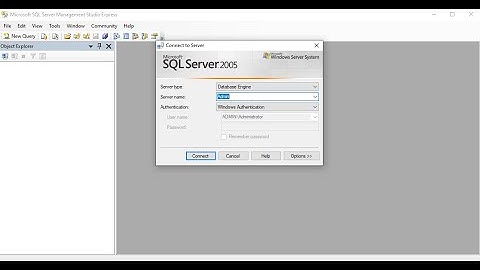 Hướng dẫn cài phần mềm Mitapro V1 cài vô SQL 2005, 2008,...