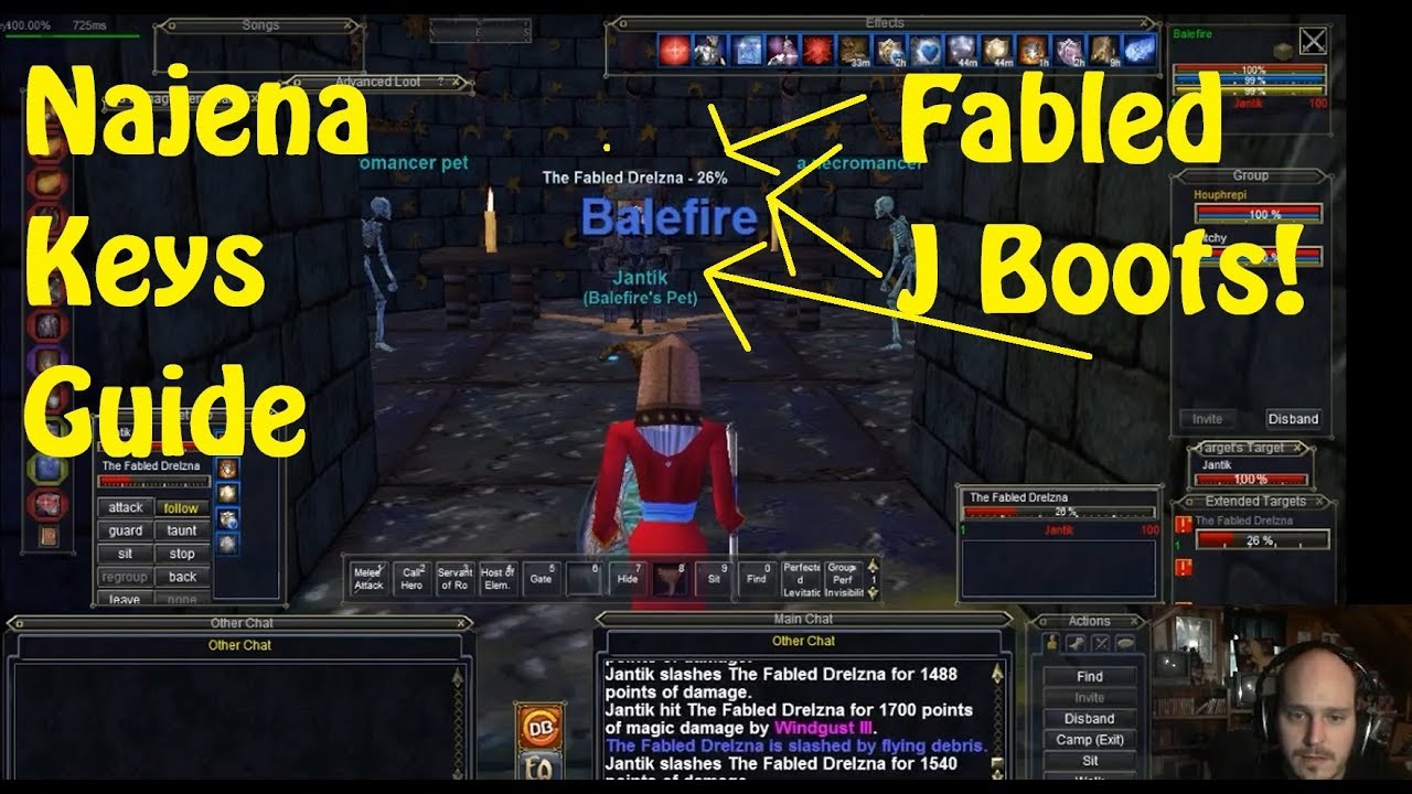 EverQuest Najena Keys Guide + Fabled JBoots YouTube