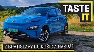 Naozaj sa to dá? Bratislava Košice JUŽNOU trasou s Hyundai KONA Electric s 39,2 kWh batériou